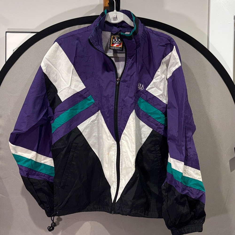 Vintage Authentic Team USA Windbreaker 90s